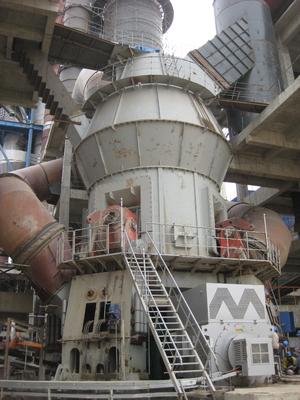 Molino crudo de la vertical del cemento de la bauxita en la planta del cemento para la cadena de producción de GGBS
