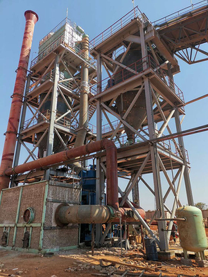 Producción del rodillo crudo del molino de la vertical del polvo del cemento de la bentonita de Wollastonite alta
