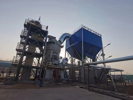Pulverizador de pulido de la piedra caliza del molino del cuarzo vertical del rodillo para la explotación minera de la energía