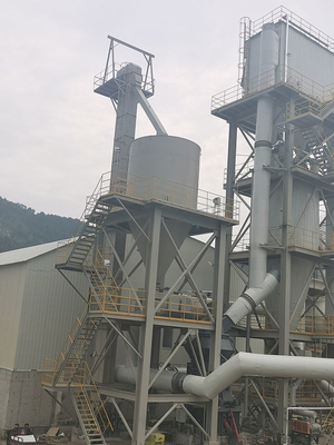 Sistema de pulido HVM 3700 del molino de la escoria vertical de la baritina del OEM