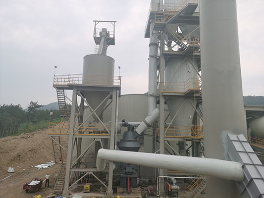 Gran escala 5000kw de la planta del cemento de 325 Mesh Slag Vertical Raw Mill