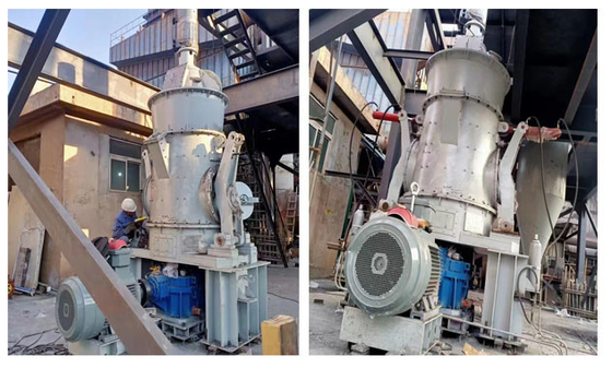 Molino crudo vertical de HVM2800 HVM3400 para el pulido del polvo del cemento