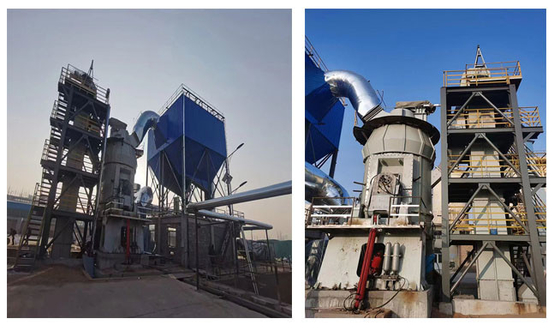Molino de rodillo vertical del cemento ahorro de energía para la planta 6000kw del carbón de la materia prima