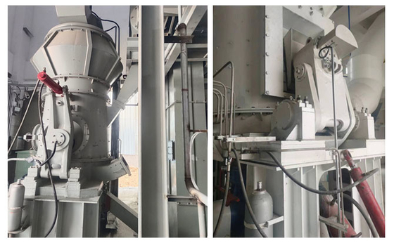 Planta de pulido 6700kw de la escoria de la máquina de pulir del cemento vertical de la explotación minera