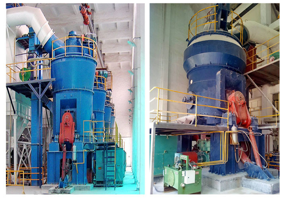 Industria de pulido del molino del rodillo VRM de la bauxita cruda vertical del cemento para la cadena de producción del polvo
