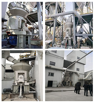La capacidad grande 28 t/h pulverizó la cadena de producción vertical del molino del carbón HVM1700