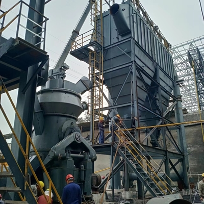 Línea de producción de molino vertical de piedra caliza para desulfuración