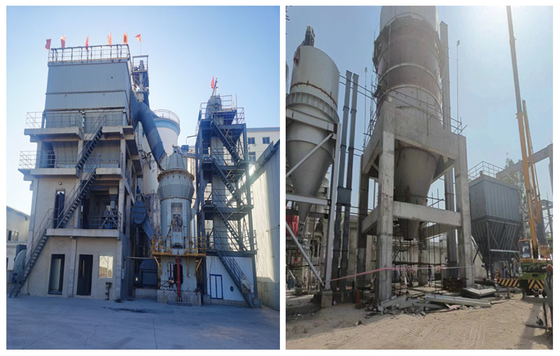 85-730 máquina de pulido del molino de la vertical de la eficacia alta de la t/h para el cemento