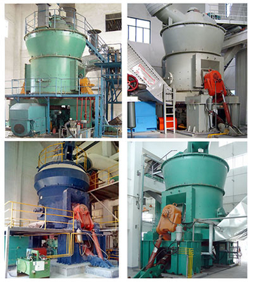 Ahorro de la energía de pulido del molino de la bauxita vertical del rodillo del motor de CA