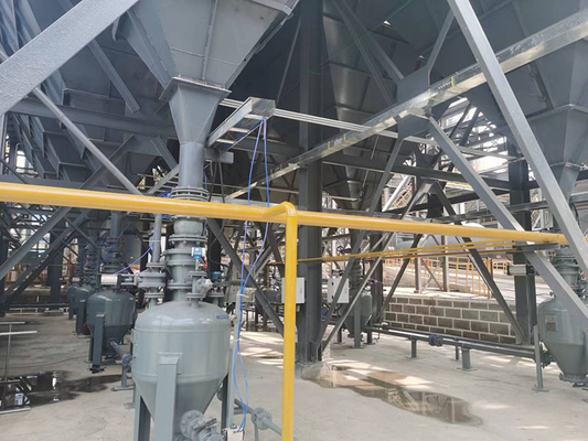Presión positiva que transporta el tipo PLC denso de Silo del equipo de la transportación neumática de la fase