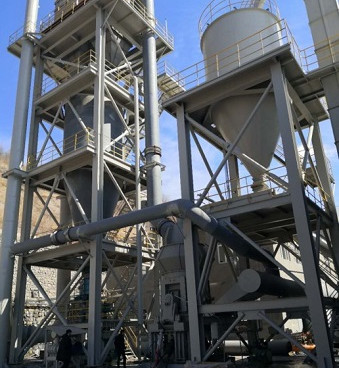 Cadena de producción de pulido del molino de la vertical del carbonato de calcio de la piedra caliza del proyecto de la mina