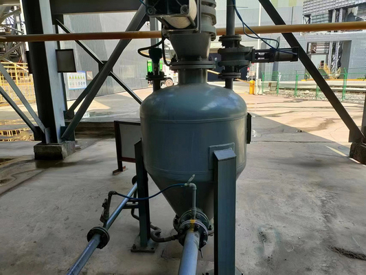 Sistemas de transporte neumático de polvo de piedra caliza Bomba de silo Capacidad de 300 T/H