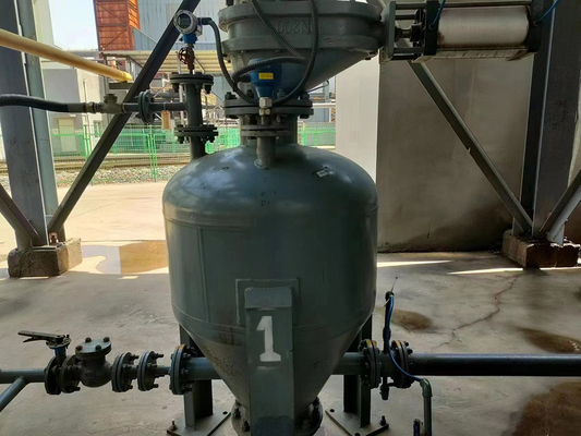2000m de larga distancia de transporte neumático bomba de silo para el transporte de polvo mineral no metálico