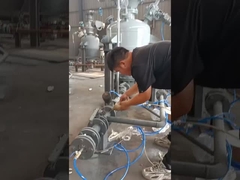 Equipo de bomba de transporte neumático de gran volumen Tanque de transmisión de fase densa